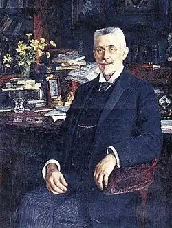 Портрет работы Н. П. Богданова-Бельского, 1908
