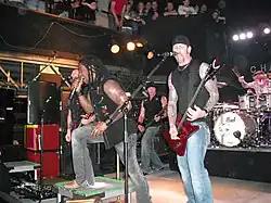 Группа Sevendust в 2010 году.