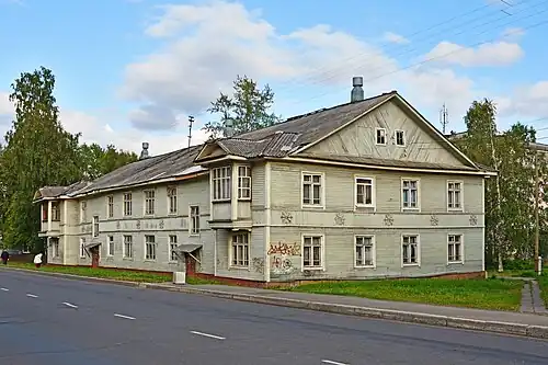 Многоквартирный дом по типовому проекту в Северодвинске (Архангельская обл.). 1930-е гг.