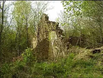 Руины бывшего села Шахты