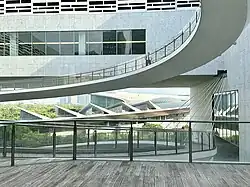 Балкон в Восточном филиале Шанхайского музея.