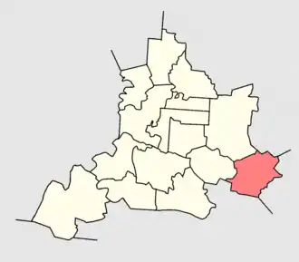 Шарашенское сельское поселение на карте