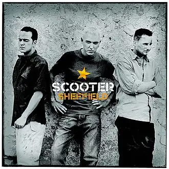 Обложка альбома Scooter «Sheffield» (2000)