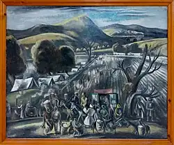 Александр Шевченко. «Дагестанский пейзаж». СССР, РСФСР, Дагестан, 1933 г.