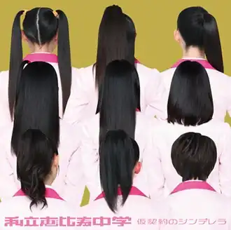 Обложка сингла Shiritsu Ebisu Chugaku «Karikeiyaku no Cinderella» (2012)