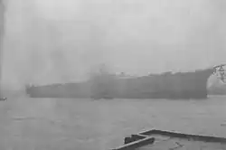 Корпус Сёкаку в бассейне завода Главной базы ВМС (1939 г.)