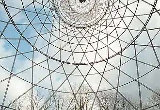 Конструкция башни изнутри, 2006