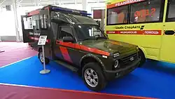 Военная скорая помощь на выставке «Армия-2021»