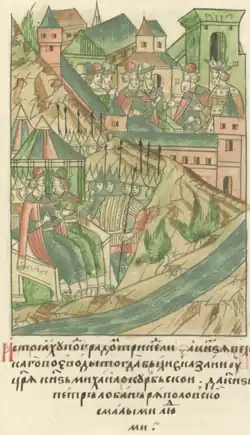 на осаде Казани