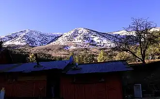 Вид на Сьерра-де-ла-Марта из Артеаги