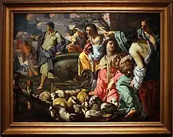 Моисей и дочери Иофора.