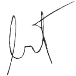 Изображение автографа