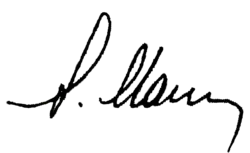 Изображение автографа