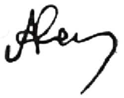 Изображение автографа