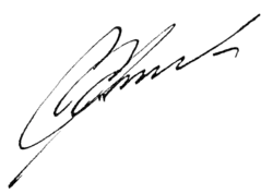 Изображение автографа