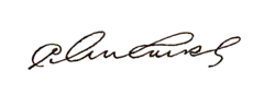 Изображение автографа