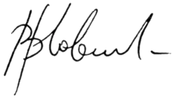 Изображение автографа