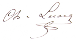 Изображение автографа