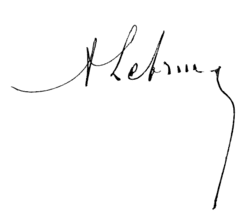 Изображение автографа