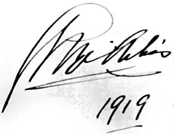 Изображение автографа