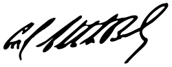 Изображение автографа