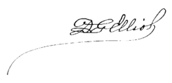 Изображение автографа