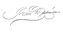 Изображение автографа