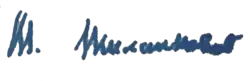 Изображение автографа