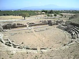 Руины античного театра