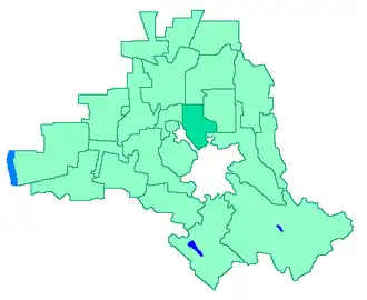 Молодёжненское сельское поселение на карте