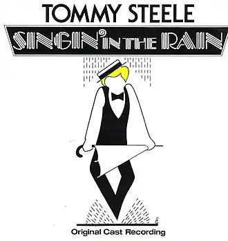 Обложка альбома мюзикла «Поющие под дождём» «Singin' in the Rain» (1984)