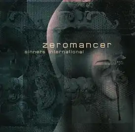 Обложка альбома Zeromancer «Sinners International» (2009)