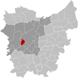 Расположение муниципалитета на карте провинции