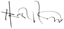 Изображение автографа