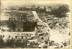 Церковь после пожара,1886 год