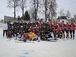 Любительская сборная г. Скопина по хоккею