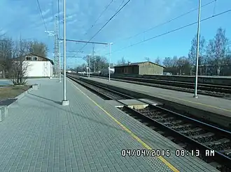 Платформа станции