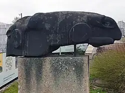 Голова коня, 1976, Берлин-Тиргартен.