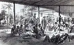 Недавно купленные рабы по пути на фермы своих хозяев, Бразилия, 1830 г.