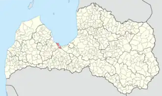 Слокская волость на карте