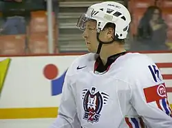 Эгон Мурич на чемпионате мира 2008 в матче против сборной США