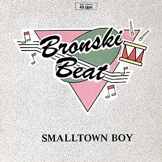 Обложка сингла Bronski Beat «Smalltown Boy» (1984)