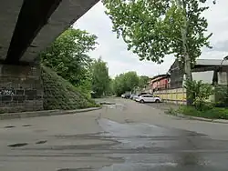 Вид от Земледельческой улицы