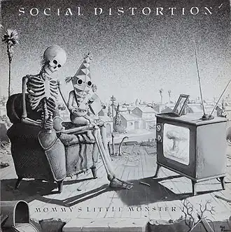 Обложка альбома Social Distortion «Mommy's Little Monster» (1983)