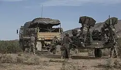 Буксировка автомобилем FMTV