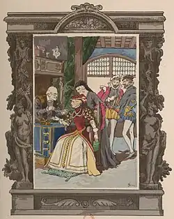 Мадемуазель де Шартр у ювелира. Принц Клевский замечает её (часть I)