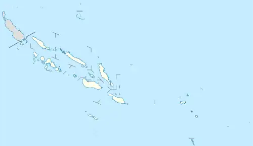 Хониара на карте