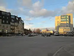 Вид от 3-й линии 1-й половины в сторону Тбилисской улицы