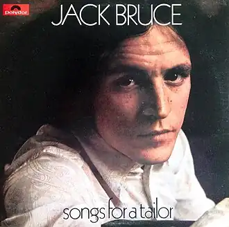 Обложка альбома Джека Брюса «Songs for a Tailor» (1969)
