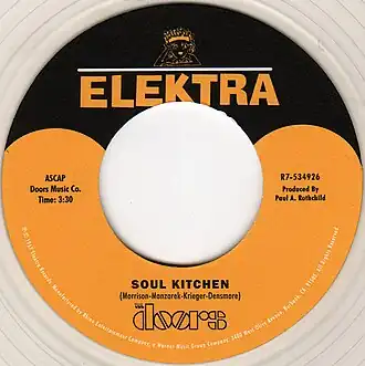 Обложка песни The Doors «Soul Kitchen»
